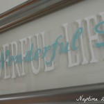 Girls Craft Night #17: Framed Quotes with Glass Paint