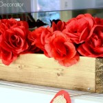 Simplest (and Cheapest!) Valentine’s Day Mantel Yet
