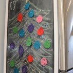 Countdown to Christmas with Felt and Chalkboard