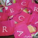 DIY Monogrammed Mini Totes for $1