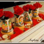 Simple Valentine’s Day Mantel