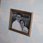 $5 DIY Chevron Frame