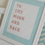 Stickers and a Frame: AKA Easiest. Craft. Ever.