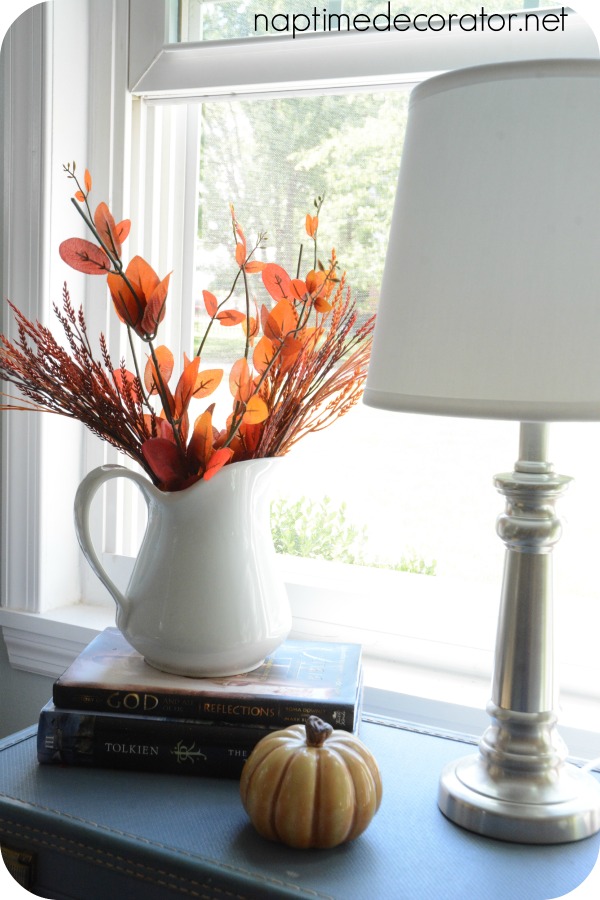 Natural elements, decorating for Fall