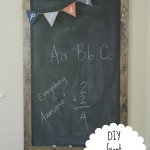 DIY Giant Rustic Chalkboard