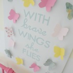 DIY Butterfly Canvas Art