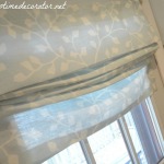 No-Sew DIY Magnetic Fabric Door Shade