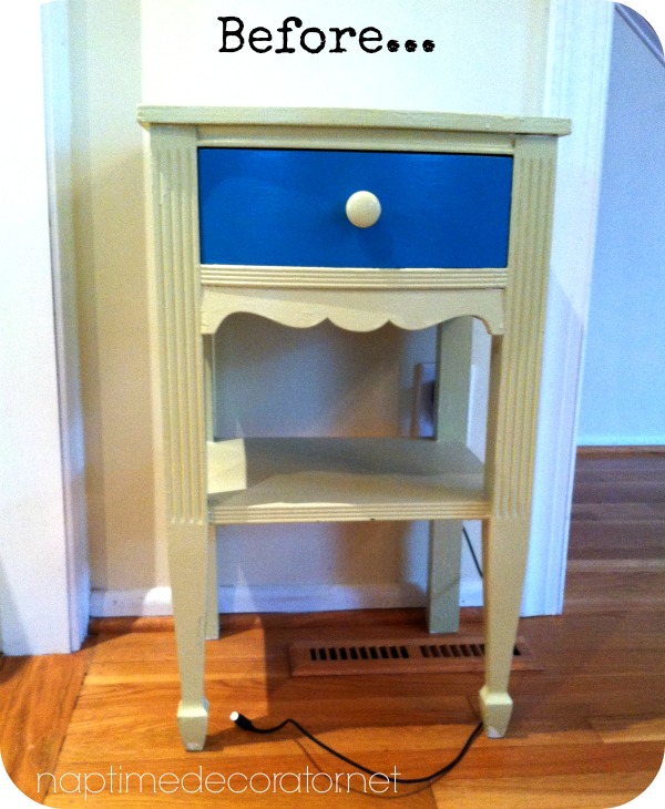 Accent table makeover