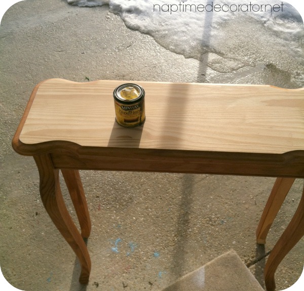 $5 table makeover