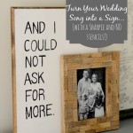 How to make a Sign with A Marker and ZERO Stencils!