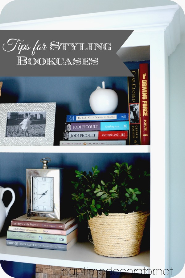 tips for styling bookcases