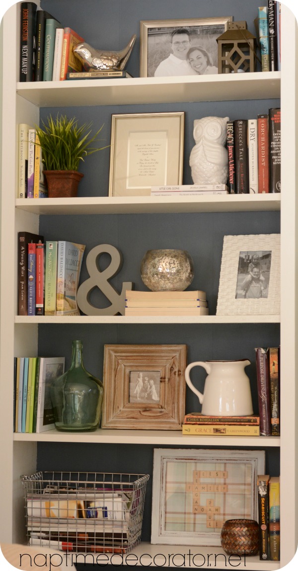 tips for styling bookcases