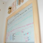 Shine! A DIY Dry Erase Board