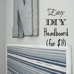 An Easy DIY Headboard (for $7!)