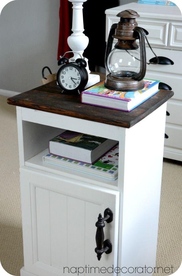 no paint table makeover