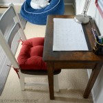 An Old School Desk Gets a New Look