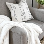 DIY Special Dates Pillow Cover