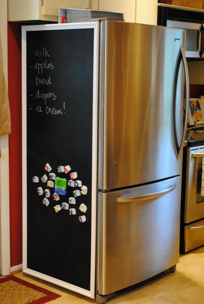 chalkboard fridge