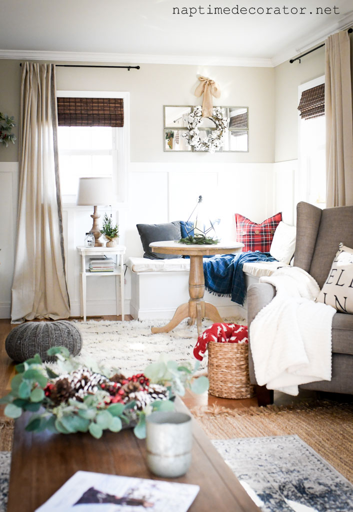 Christmas Family Room Tour 2017